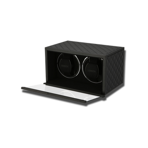 Watch Winder - Swiss Series 2 Black-2-Watch Box Studio