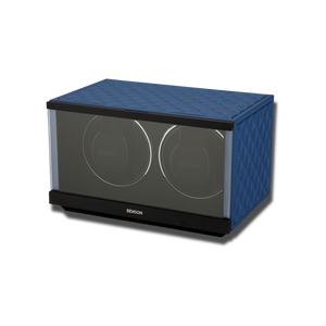 Watch Winder - Swiss Series 2 Blue-1-Watch Box Studio