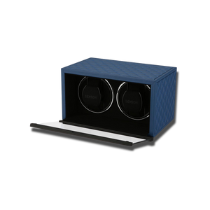 Watch Winder - Swiss Series 2 Blue-2-Watch Box Studio