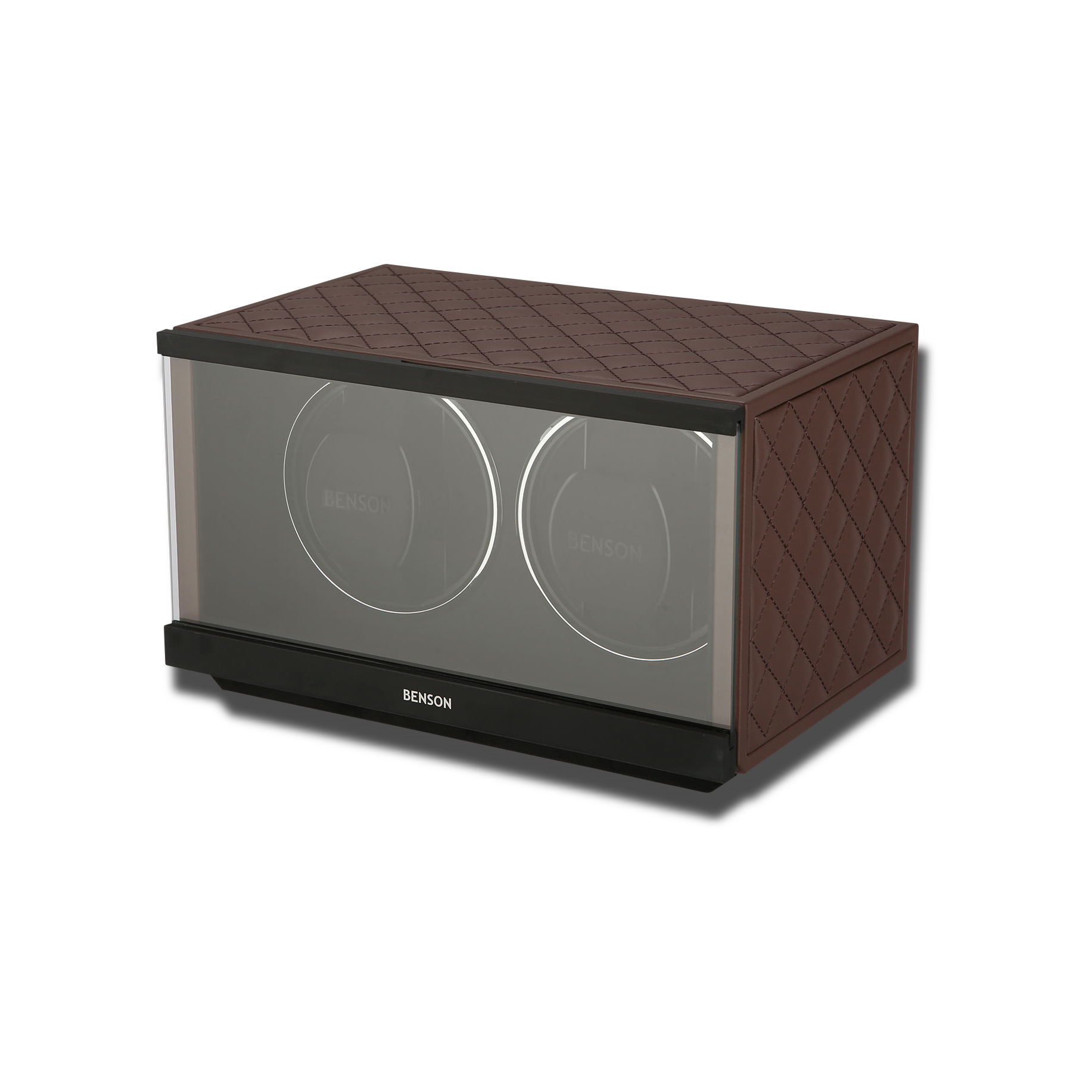 Watch Winder - Swiss Series 2 Brown-1-Watch Box Studio