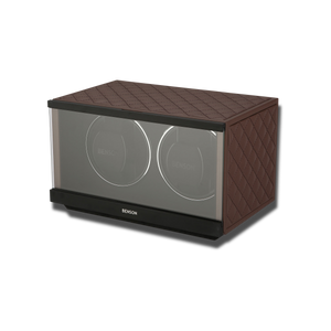 Watch Winder - Swiss Series 2 Brown-1-Watch Box Studio