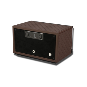 Watch Winder - Swiss Series 2 Brown-3-Watch Box Studio