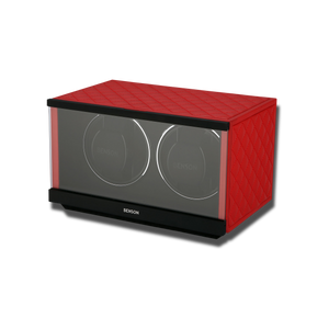 Watch Winder - Swiss Series 2 Red-1-Watch Box Studio