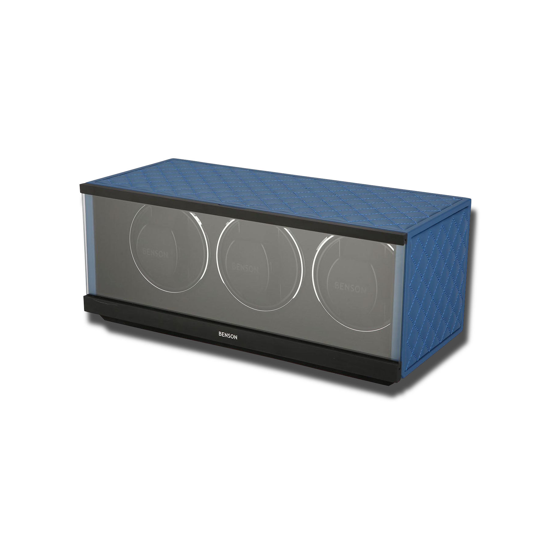 Watch Winder - Swiss Series 3 Blue-1-Watch Box Studio