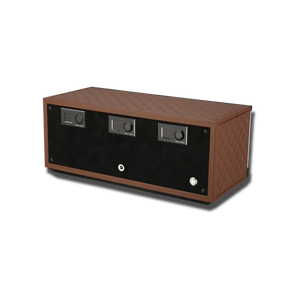 Watch Winder - Swiss Series 3 Chestnut-3-Watch Box Studio