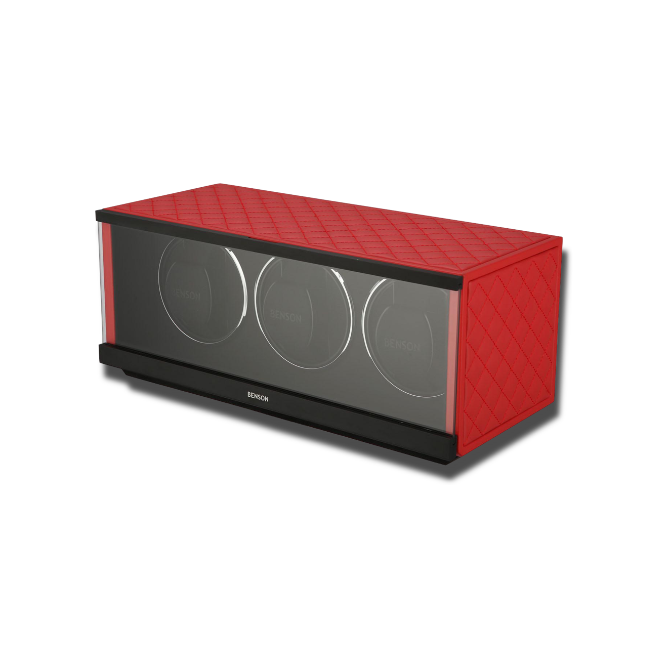 Watch Winder - Swiss Series 3 Red-1-Watch Box Studio