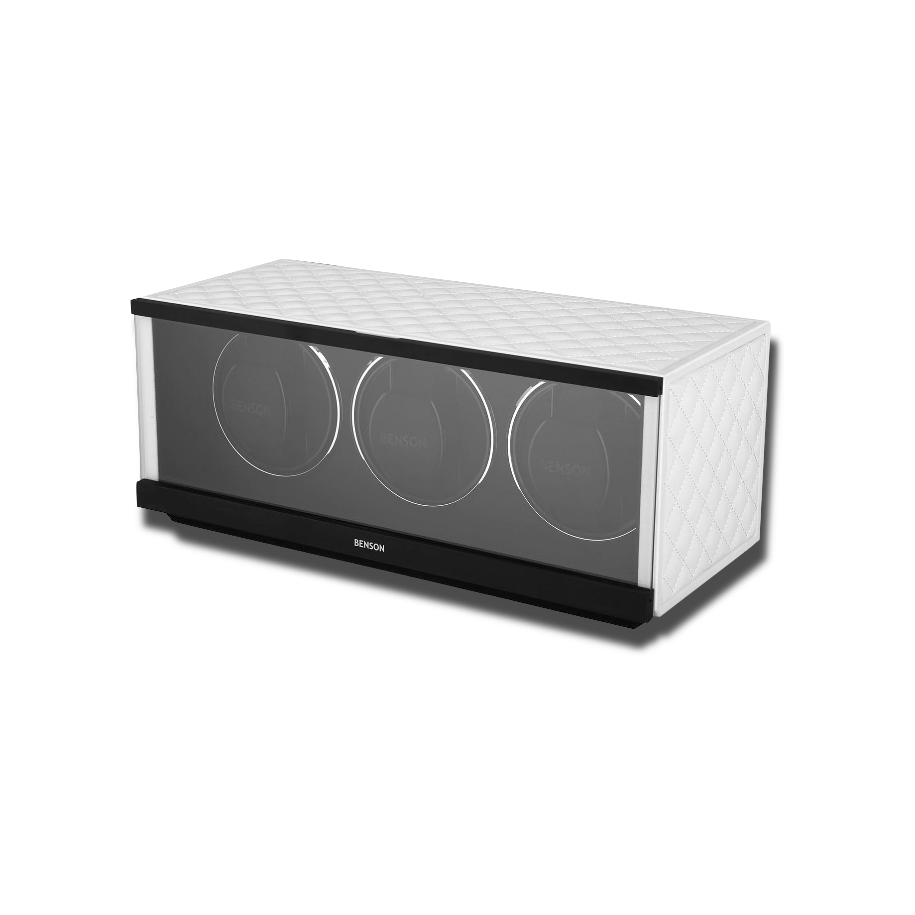 Watch Winder - Swiss Series 3 White-1-Watch Box Studio