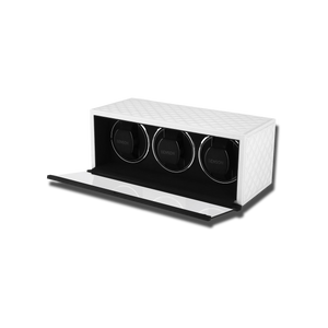 Watch Winder - Swiss Series 3 White-2-Watch Box Studio