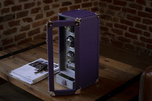 Watch Winder - Togo Purple-3-Watch Box Studio