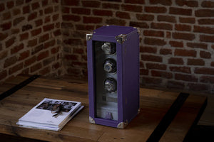 Watch Winder - Togo Purple-6-Watch Box Studio