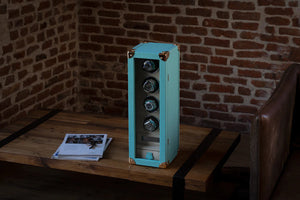 Watch Winder - Togo Tiffany Blue-3-Watch Box Studio