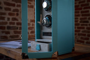 Watch Winder - Togo Tiffany Blue-6-Watch Box Studio