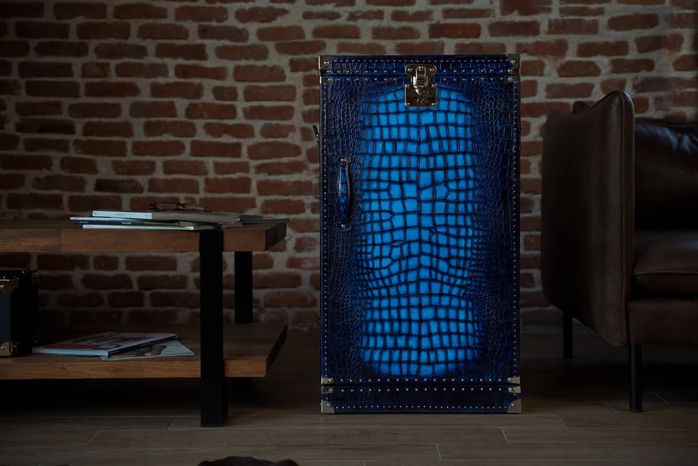 Watch Winder - Trunk CP Patina Blue-6-Watch Box Studio