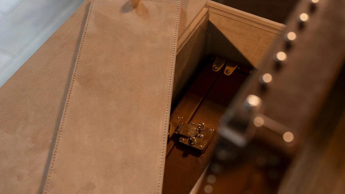 Watch Winder - Trunk Patina Honey Brown-6-Watch Box Studio
