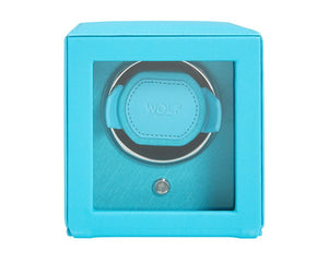 Watch Winder - Turquoise Cube Cover-3-Watch Box Studio
