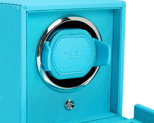 Watch Winder - Turquoise Cube Cover-5-Watch Box Studio
