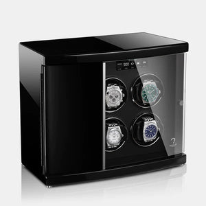 Watch Winder - Walnus Black-1-Watch Box Studio