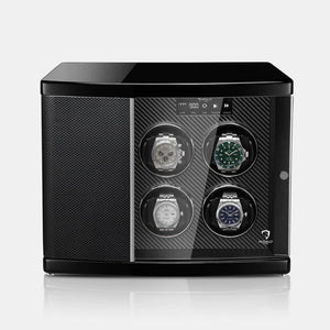 Watch Winder - Walnus Carbon-3-Watch Box Studio