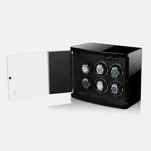 Watch Winder - Walnus Carbon-4-Watch Box Studio