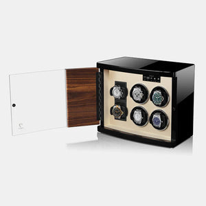 Watch Winder - Walnus Walnut-3-Watch Box Studio