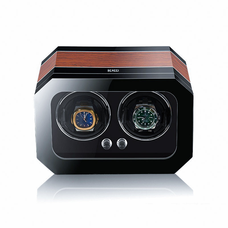 Watch Winder - Woody Scacco-1-Watch Box Studio