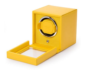 Watch Winder - Yellow Cube Cover-2-Watch Box Studio