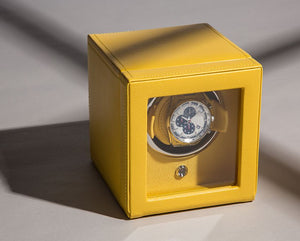 Watch Winder - Yellow Cube Cover-4-Watch Box Studio