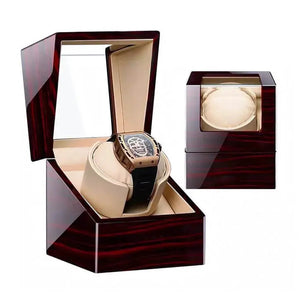 Deluxe Sandalwood Watch Winder-2-Watch Box Studio