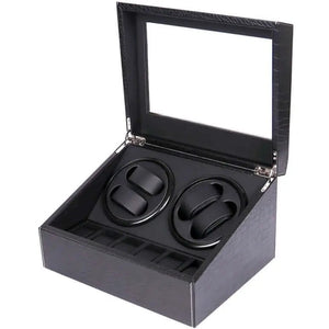 Watch Winder - Black Rock-1-Watch Box Studio