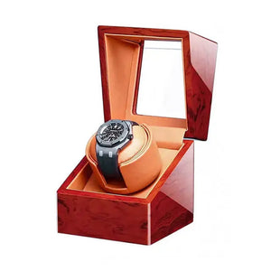 Watch Winder - Deluxe Pearwood-1-Watch Box Studio