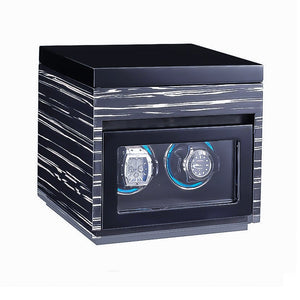 Watch Winder - Dual Zebra-2-Watch Box Studio