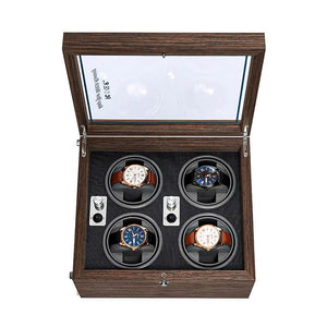 Watch Winder - Slate Display Case-2-Watch Box Studio