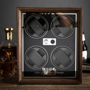 Watch Winder - Slate Display Case-3-Watch Box Studio