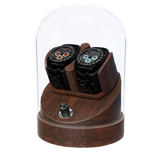 Watch Winder - Walnut Bell-1-Watch Box Studio