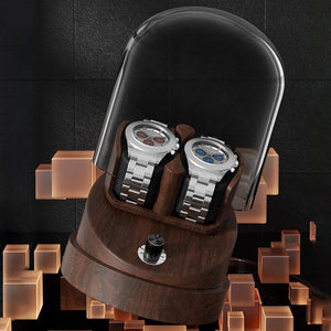 Watch Winder - Walnut Bell-3-Watch Box Studio