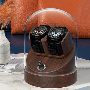 Watch Winder - Walnut Bell-4-Watch Box Studio