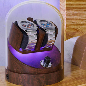 Watch Winder - Walnut Bell-5-Watch Box Studio