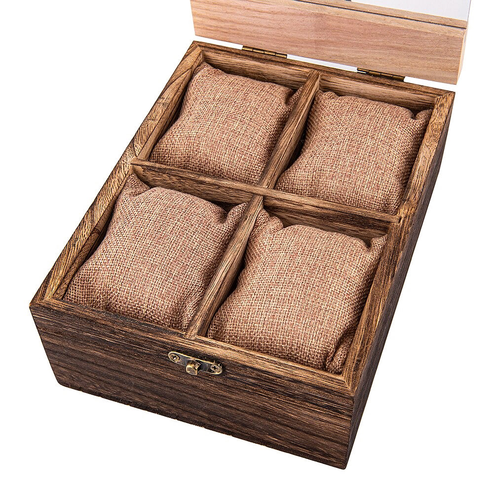 Wooden Cottage Watch Box-7-Watch Box Studio